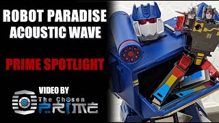 Prime Spotlight Robot Paradise RP01 Acoustic Wave [upl. by Aonehc]