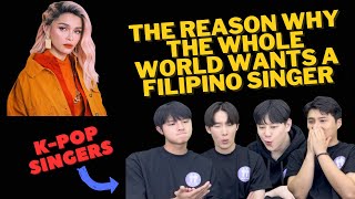 The reason why people all over the world were shocked to hear the Filipino singers song [upl. by Wallache472]