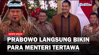 BARU DIUMUMKAN PRABOWO LANGSUNG BIKIN PARA MENTERI TERTAWA DENGAR Tempatnya Kurang Rupanya [upl. by Pazice711]