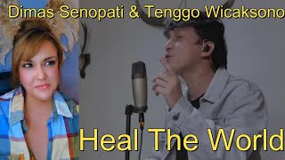 First Reaction  Heal The World  Dimas Senopati  Tenggo Wicaksono [upl. by Aroved20]