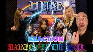 LILIAC  Rainbow in the dark Official Cover Music Video  REACTION [upl. by Leiuqese]