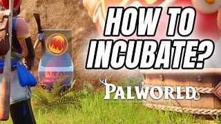 Palworld How To Hatch Eggs using the Incubator [upl. by Sancho]