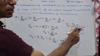 A galvanometer of resistance G is converted into an ammeter of range 0 to I A [upl. by Rexanne]