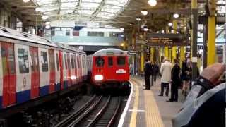 Last Metropolitan Line A60 Stock at Farringdon [upl. by Sid]