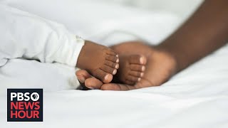 CDC data shows rise in maternal mortality and deaths of Black infants in US [upl. by Nilhtac]