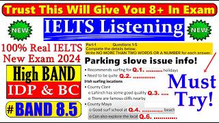 IELTS LISTENING PRACTICE TEST 2024 WITH ANSWERS  11112024 [upl. by Maloney]