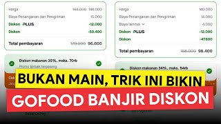 BANJIR PROMO GOFOOD PAKAI 3 TRIK INI 50 LEBIH MURAH Cara Dapat Banyak Promo dan Diskon Gofood [upl. by Nwahsad]