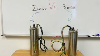 2 Wire Vs 3 Wire Well Pump Motors [upl. by Angle476]