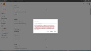 How to Add a Custom Domain to Your Blogspot Blog StepbyStep Guide [upl. by Ahsemot]