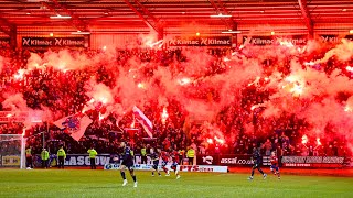 Rangers Fans Pyroshow 🧨 vs Dundee [upl. by Daffodil]