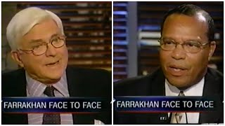 Farrakhan on Donahue Face To Face 2002 [upl. by Siuol179]