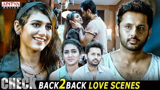 Check Hindi Dubbed Movie B2B Love Scenes  Nithiin Rakul Preet Priya Varrier  Aditya Movies [upl. by Nollat50]