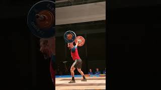 Jakob Neufeld Reißen 123kg [upl. by Erdried]