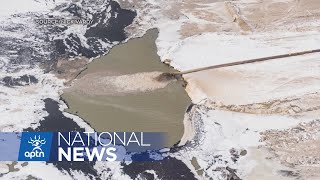 Imperial Oil executives in the hot seat over oil sands mine spill  APTN News [upl. by Ajidahk]