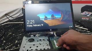 black screen after RAM upgrade HP Windows10 solved [upl. by Hsekar]