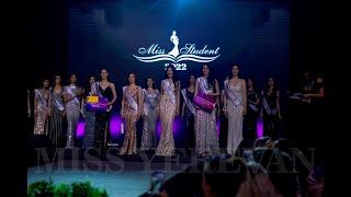 Miss Student Armenia 2022 Final Show [upl. by Morra]