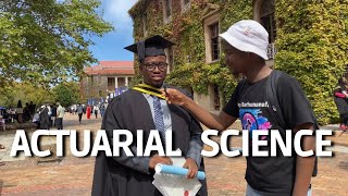 University of Cape Town Actuarial Science GRADUATE ADVICE [upl. by Roshelle569]