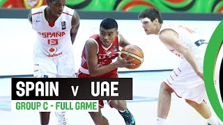 Spain v UAE  Group C Full Game  2014 FIBA U17 World Championship [upl. by Bernetta]