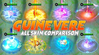 Guinevere All Skin MLBB Comparison 2022 Edition [upl. by Eulalie]