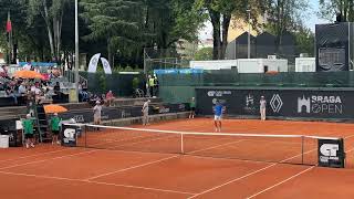 Albert RamosVinolas d Carlos Taberner â€” QF Braga Open 2024 [upl. by Anahsar]