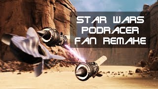 Star Wars Podracer remake Unreal Engine 4 [upl. by Jurgen]