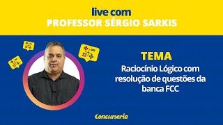 RACIOCÍNIO LÓGICO  RESOLUÇÃO DE QUESTÕES FCC  Concurseria [upl. by Jonna]