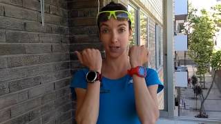 Marisa Casanueva comparativa Garmin y Polar Parte 1 de 2 [upl. by Cornish]