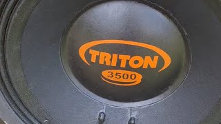 Alto Falante Triton 3500rms [upl. by Azil]