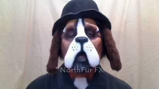 Foam Latex Lyonshel® Bulldog Face Prosthetic Mask [upl. by Edrick]