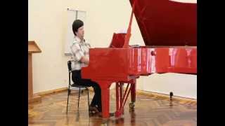 Alex Kurbanov piano  Anton Arensky Fremdes Leid op 1 nr 1 [upl. by Blackstock894]