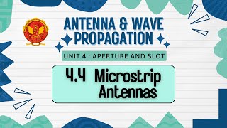 44 Microstrip Antennas  EC602 [upl. by Malas]