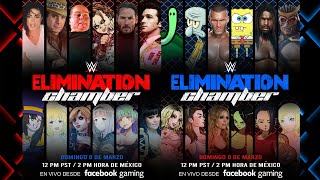 WWE ELIMINATION CHAMBER  080320 [upl. by Delphine]