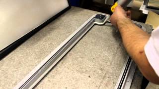 Sealing a Caravan window with Dekaseal 8936 PIB sealantdichtungsmaterial [upl. by Coates]