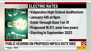 Public hearing on proposed NIPSCO rate hike [upl. by Ahseram805]