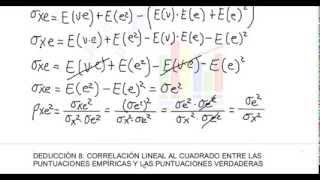 DEDUCCIONES DE LOS SUPUESTOS DE LA TEORÍA CLÁSICA DE LOS TESTS PSICOMETRÍA I GUÍA 2 [upl. by Ijies]