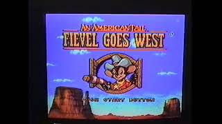 An American Tail Fievel Goes West preview Super Nintendo  Summer CES Chicago juin 1994 [upl. by Simmie]