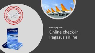 Online  web check in Pegasus airline leicht gemacht [upl. by Zoellick]