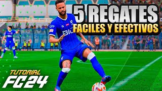 LOS MEJORES REGATES DE EA FC 24  FACILES Y EFECTIVOS [upl. by Anim]