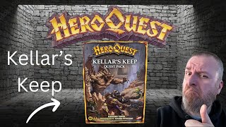 Unboxing and thoughts HeroQuest Kellars Keep [upl. by Skoorb]