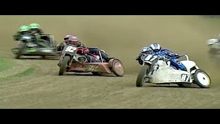 Fantastic Grasstrack 1000cc Sidecar Race [upl. by Eryt]