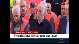 Atalay “ZORDAYIZ GEÇİNEMİYORUZ” Eylemleri Kapsamında TCDD Sincan Bakım Şefliğinde Açıklamada Bulundu [upl. by Jackelyn]