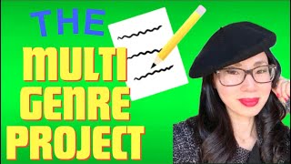 English Professor Discusses and Explains the Final Project The MultiGenre Project 📝 [upl. by Ailam546]