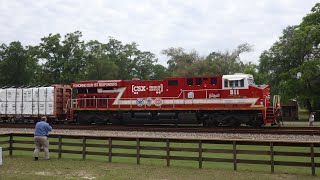 Folkston Railwatch 2022 ft CSX 911 [upl. by Lonier]