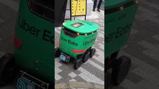 Uber Eatsがロボットデリバリーサービスをスタート！ [upl. by Irtemed497]