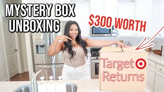 HUGE MYSTERY BOX UNBOXING  TARGET RETURNS UNBOXING  LoveLexyNicole [upl. by Procora]