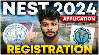 How to register for NEST 2024  NISER amp CEBS Application form [upl. by Amling]