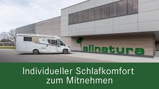 allnatura Wohnmobil Matratze nach Maß [upl. by Tharp]