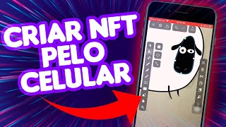 Como Criar um Desenho NFT pelo Celular app vectonator [upl. by Aisac41]