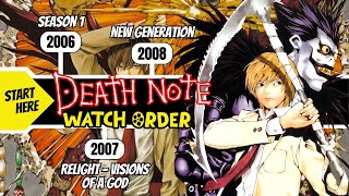 How to Watch Death Note in Order [upl. by Vivienne]