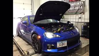 2013 BRZ Vortech Supercharged IAG Stage 3 FA20 4th gear dyno pull [upl. by Neona311]